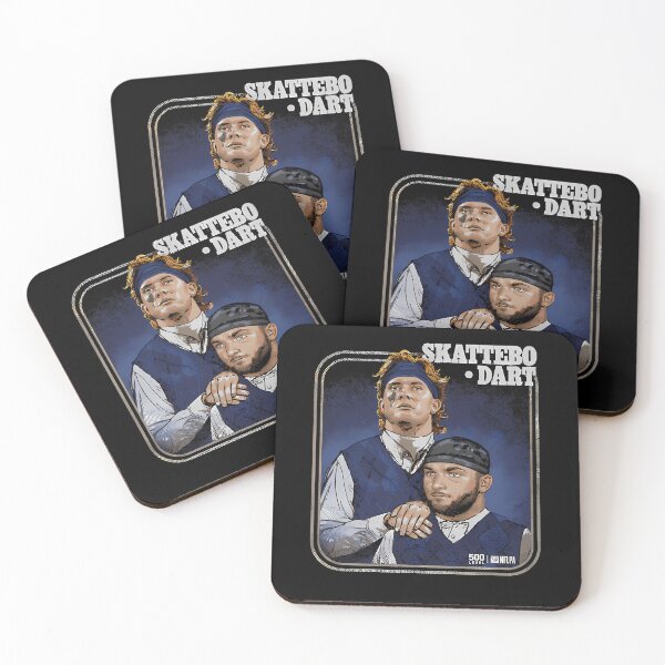 Item preview, Skattebo Dart Football Players Portrait Blue designed and sold by Eyuka.