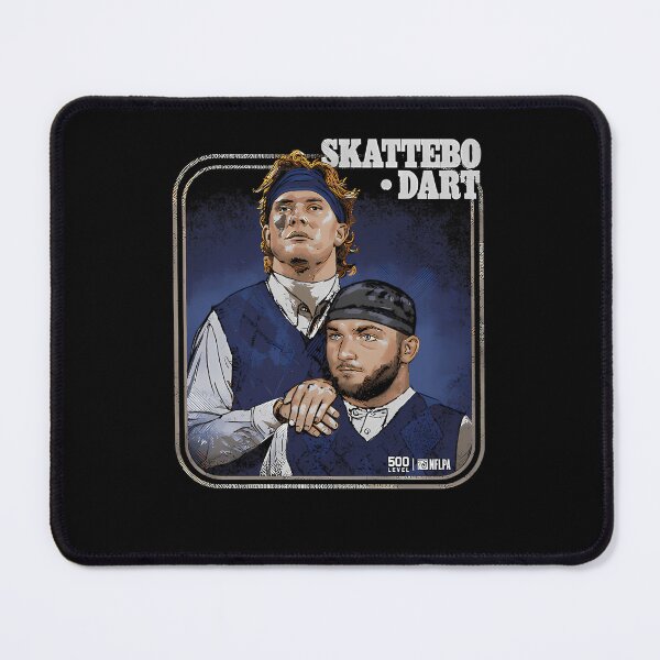 Item preview, Skattebo Dart Football Players Portrait Blue designed and sold by Eyuka.