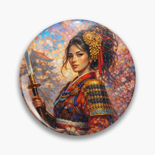 Artikelvorschau, Nakano Takeko – japanische weibliche Samurai-Malerei entworfen und verkauft von GalleryKauffeld.