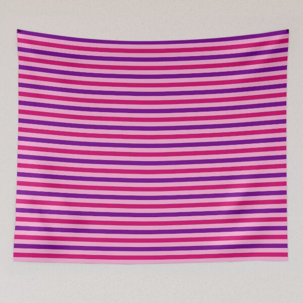 Item preview, Purple And Pink Stripes Design Pink  designed and sold by PatternTitan.