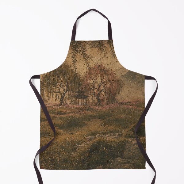 Item preview, Series The Glow of the Pagoda Part 3 Quiet Road Forward.(Ancient Mural) designed and sold by MaxDreamsArt.