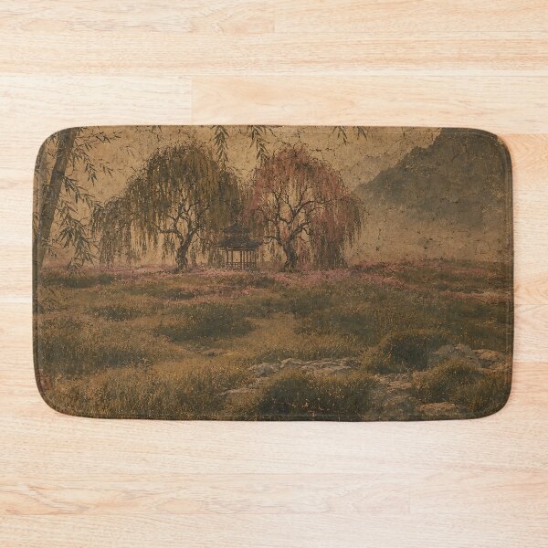 Item preview, Series The Glow of the Pagoda Part 3 Quiet Road Forward.(Ancient Mural) designed and sold by MaxDreamsArt.