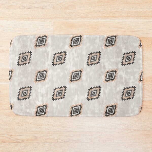 Item preview, Neutral Southwestern Boho Tribal Geometric Diagonal Pattern designed and sold by Momoko-Hikaru.