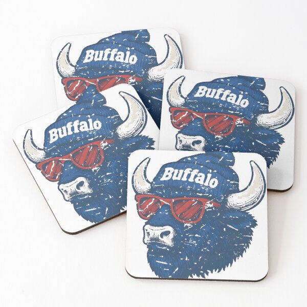 Item preview, Cool Blue Buffalo designed and sold by Astrolunarruk.