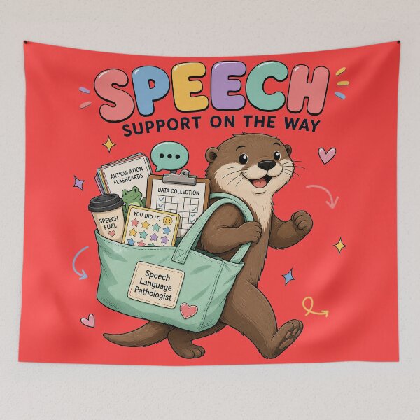 Item preview, Speech Language Pathologist Otter designed and sold by MOCH- ART.