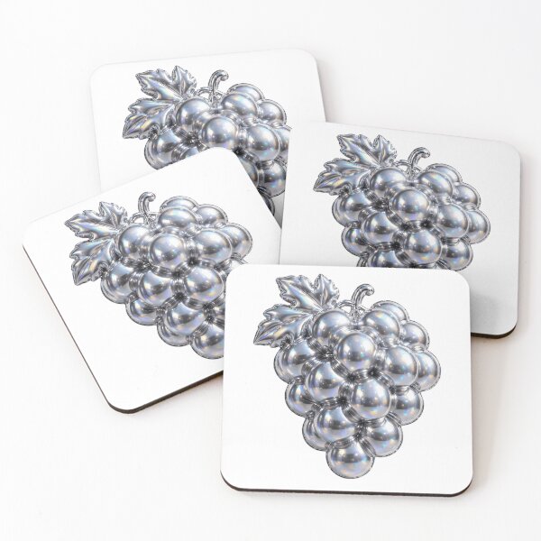 Item preview, Puffy Inflated Chrome Grapes designed and sold by Teeny Quities.