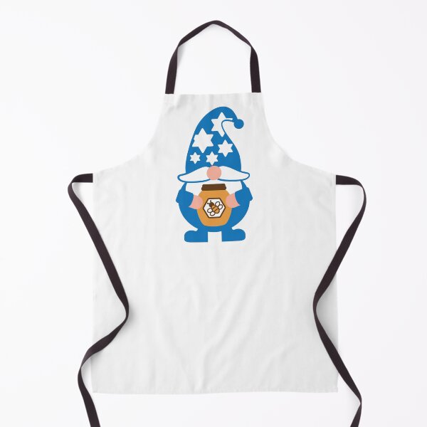 Item preview, Cute Gnome holding Honey Jar with Small Bee designed and sold by sigdesign.