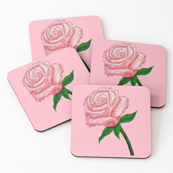 Item preview, Rose - Cherry Blossom Pink BG designed and sold by lavenderXblue.