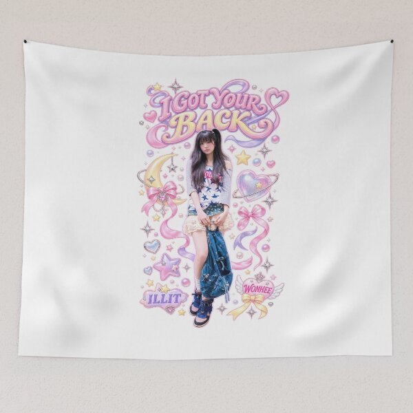 Item preview, Wonhee ILLIT I Got Your Back Concept Cute designed and sold by Valereekmerch.