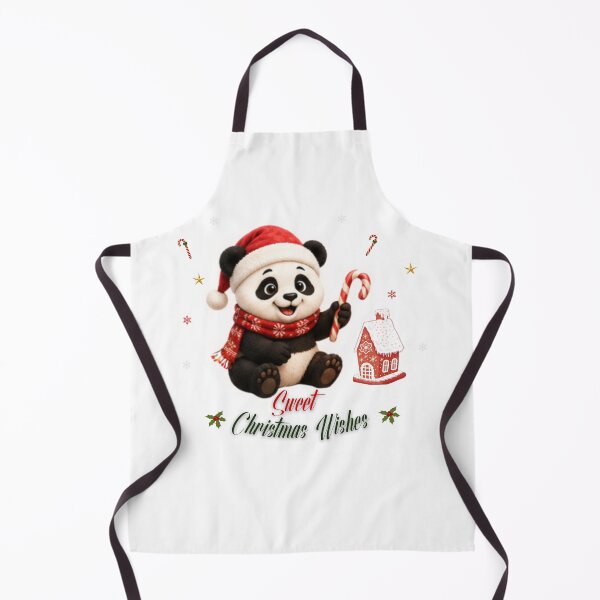 Item preview, Cute Christmas Panda Sweet Holiday Wishes designed and sold by EnginerdStudio.