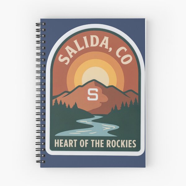 Item preview, Salida Colorado Corazón de las Rocosas Insignia de Tenderfoot Mountain designed and sold by LittleArij.