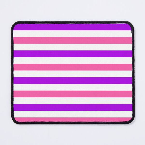 Item preview, Purple And Pink Stripes Design White designed and sold by PatternTitan.