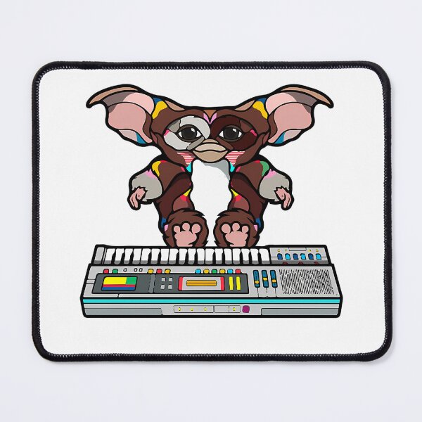 Item preview, Furry Creature Standing Behind Electronic Keyboard designed and sold by TheGOATFx.