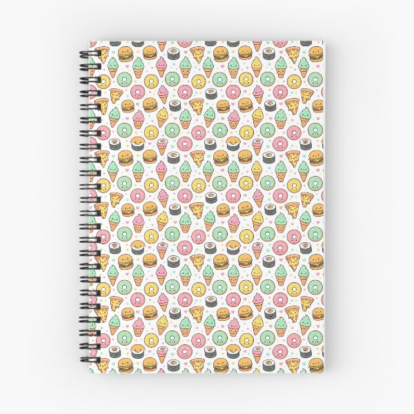 Item preview, Cute Food Pattern - Pizza, Sushi and Desserts designed and sold by conamor-bymel.