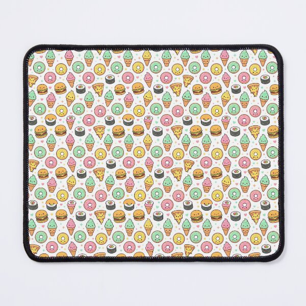 Item preview, Cute Food Pattern - Pizza, Sushi and Desserts designed and sold by conamor-bymel.