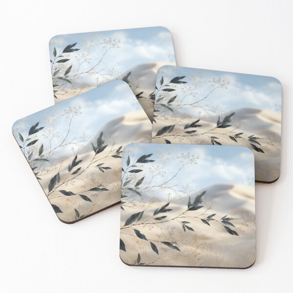 Item preview, Delicate flowering branches in the desert designed and sold by Sigtrix.