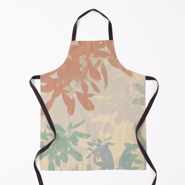 Item preview, Earthy Botanical Leaves Sillhouette Pattern designed and sold by GajaSedej.
