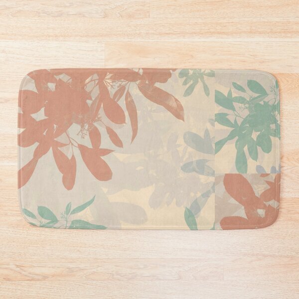 Item preview, Earthy Botanical Leaves Sillhouette Pattern designed and sold by GajaSedej.