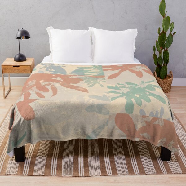 Item preview, Earthy Botanical Leaves Sillhouette Pattern designed and sold by GajaSedej.