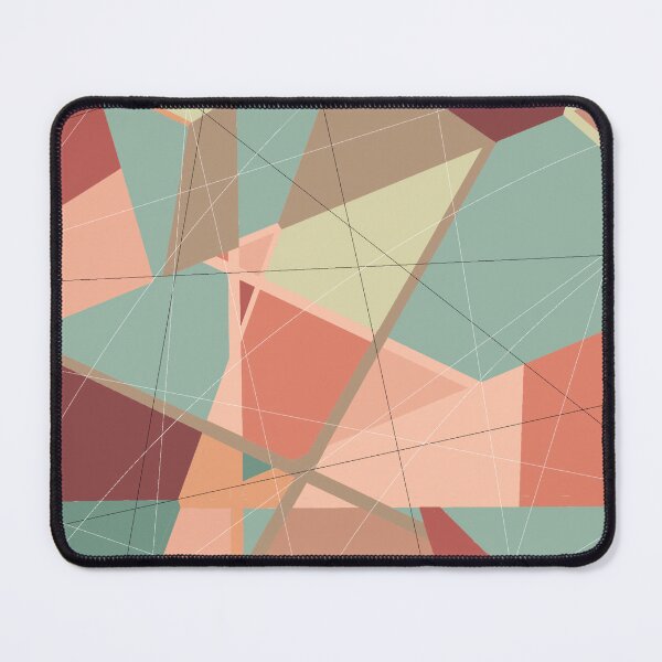 Item preview, Geometric Shattered Soul - Abstract Line Art designed and sold by GajaSedej.