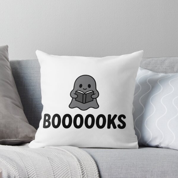 Item preview, Boooooks Cute Ghost Reading a Book Funny Bookworm Spooky Literary designed and sold by raedattia.