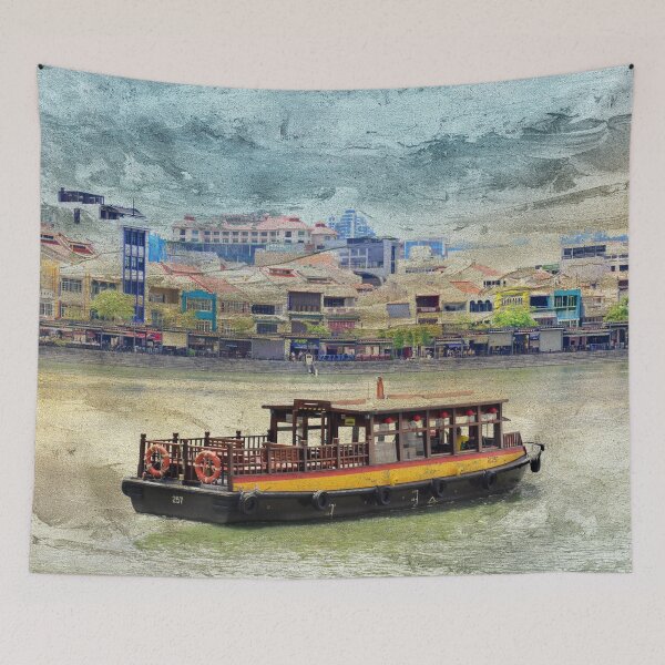 Item preview, SINGAPORE AESTHETICS, COLORS OF OLD SINGAPORE designed and sold by Barbara Jean Photo Art And Design.
