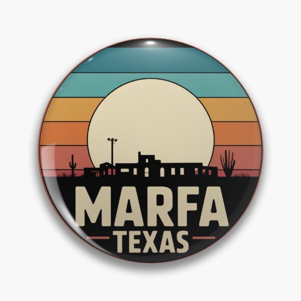 Item preview, Marfa Texas: Retro Sunset designed and sold by CircinusStore.