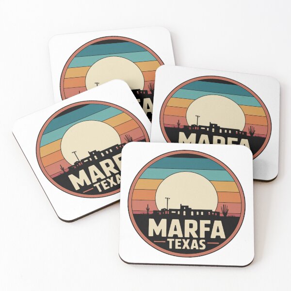 Item preview, Marfa Texas: Retro Sunset designed and sold by CircinusStore.