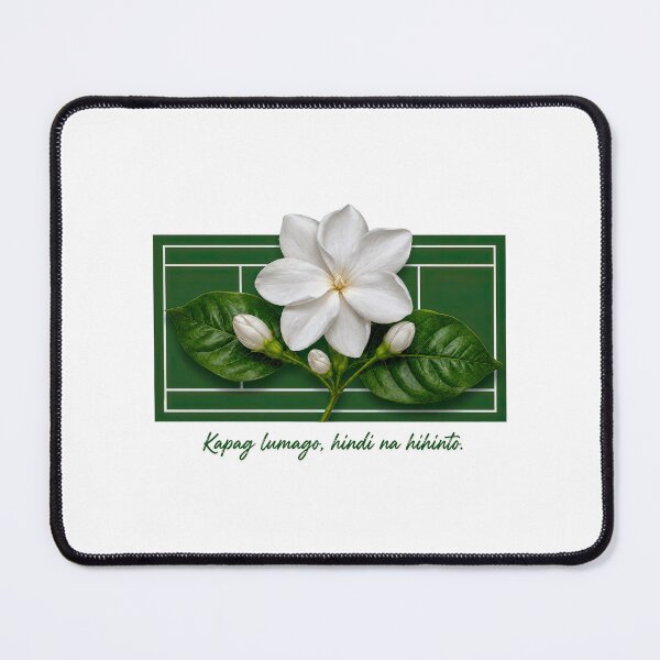 Item preview, Alex Eala Sampaguita Bloom Kapag lumago, hindi na hihinto - Filipino designed and sold by IreneMeyerr.