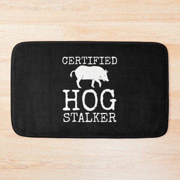 Item preview, Certified Hog Stalker Wild Boar Hunting Graphic designed and sold by lauvjdxks.