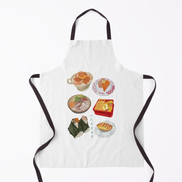 Item preview, Japanese Comfort Food Collection – Onigiri, Sashimi & Omurice designed and sold by FeedMeLikeUDraw.