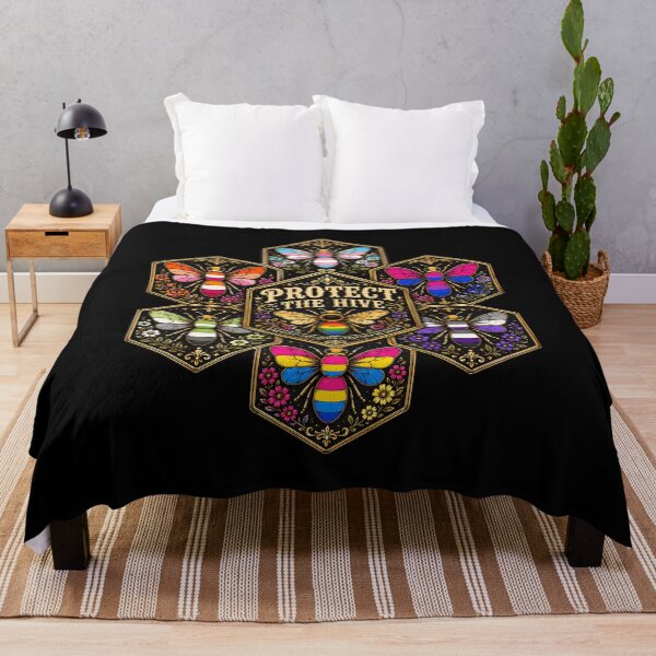 Item preview, Protect the Hive LGBTQ Bee designed and sold by wansilastomi.