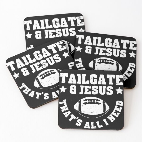 Item preview, Tailgate And Jesus Thats All I Need Football Christian designed and sold by haitrieuic96.
