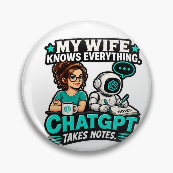Item preview, My Wife Is Smarter Than ChatGPT Yes I Said It designed and sold by Bocianessco.
