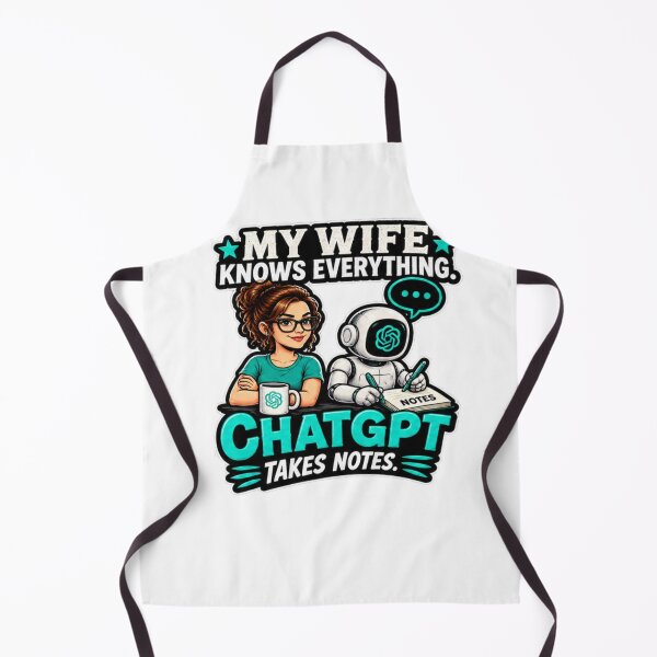 Item preview, My Wife Is Smarter Than ChatGPT Yes I Said It designed and sold by Bocianessco.