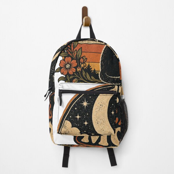 Item preview, Vintage Cat Moon Retro Black Cat Night Design designed and sold by RobertArt08.