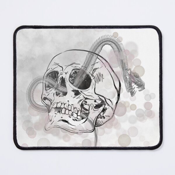Item preview, Mechanical Soul - Dark Cyber Gothic Skull Art designed and sold by GajaSedej.
