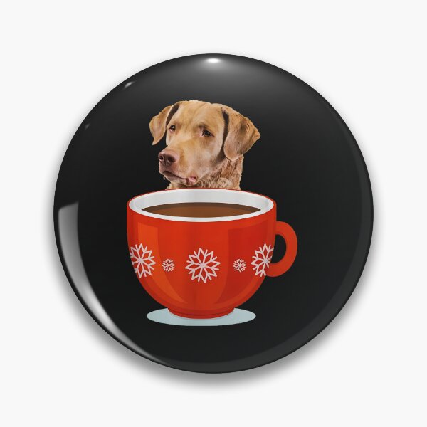 Item preview, Chesapeake Bay Retriever Dog in Coffee Cup designed and sold by VuKhanh123.