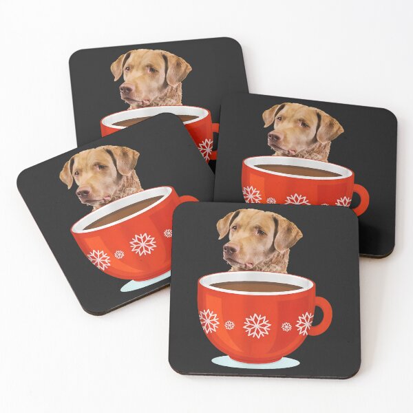 Item preview, Chesapeake Bay Retriever Dog in Coffee Cup designed and sold by VuKhanh123.