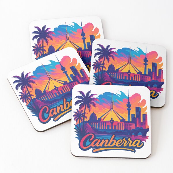 Item preview, Canberra Skyline: Modern & Epic in Tropical Style designed and sold by Pineapple-Tree.