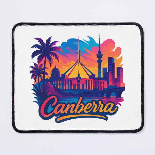Item preview, Canberra Skyline: Modern & Epic in Tropical Style designed and sold by Pineapple-Tree.