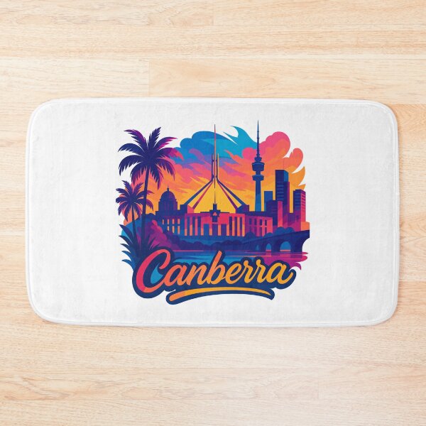 Item preview, Canberra Skyline: Modern & Epic in Tropical Style designed and sold by Pineapple-Tree.