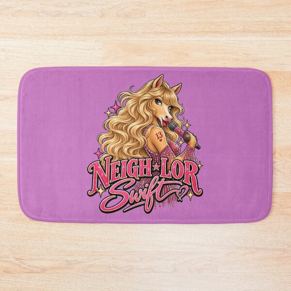Item preview, Neigh-Lor Swift Funny Horse Parody designed and sold by Aimz, Apparently.