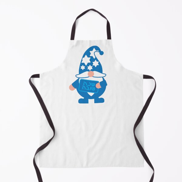 Item preview, Cute Gnome holding Hebrew Shana Tova Card designed and sold by sigdesign.