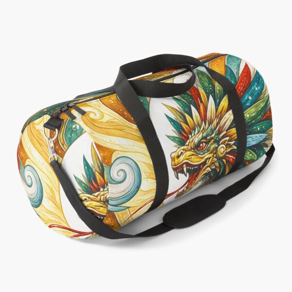 Item preview, Feathered Aztec God Quetzalcoatl illustration. designed and sold by GalleryKauffeld.