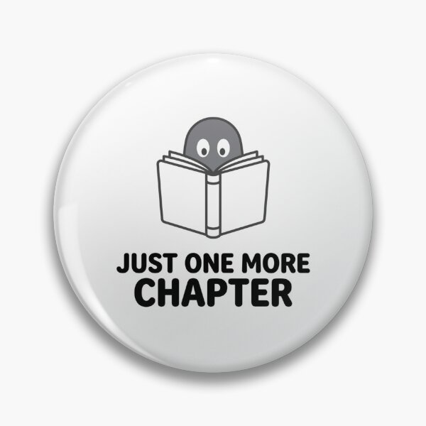 Item preview, Just One More Chapter Cute Ghost Reading a Book Bookworm Reader Aesthetic designed and sold by raedattia.