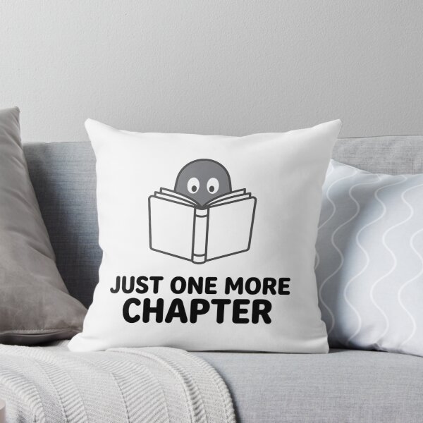 Item preview, Just One More Chapter Cute Ghost Reading a Book Bookworm Reader Aesthetic designed and sold by raedattia.
