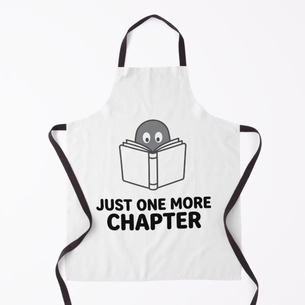 Item preview, Just One More Chapter Cute Ghost Reading a Book Bookworm Reader Aesthetic designed and sold by raedattia.