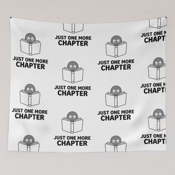 Item preview, Just One More Chapter Cute Ghost Reading a Book Bookworm Reader Aesthetic designed and sold by raedattia.