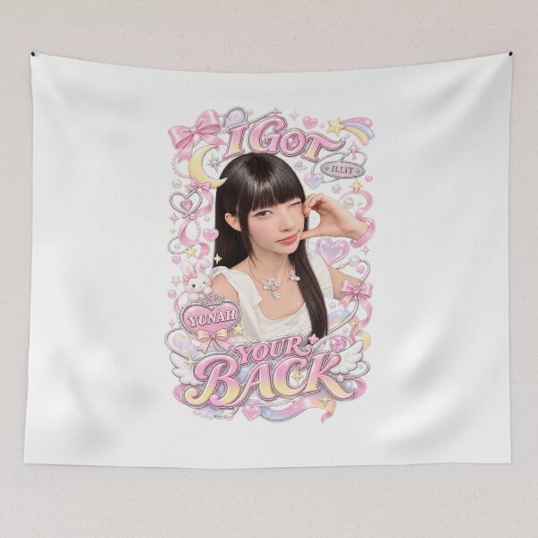 Item preview, ILLIT Yunah Pastel Marine Fashion I Got Your Back designed and sold by Valereekmerch.